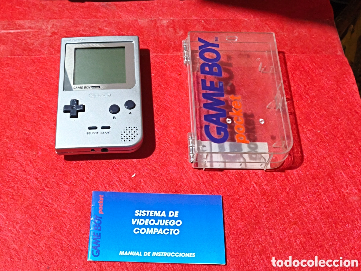 Videojuegos y consolas: Gameboy game boy pocket con caja metraquilato y manual LEER DESCRIPCI&Oacute;N PARA REPARAR