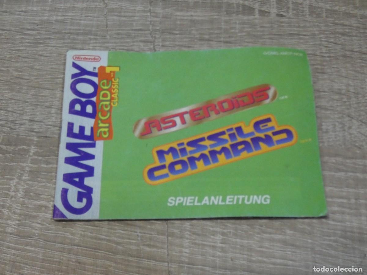 Videojuegos y consolas: ARKANSAS1980 VIDEOJUEGOS manual suelto juego Game boy