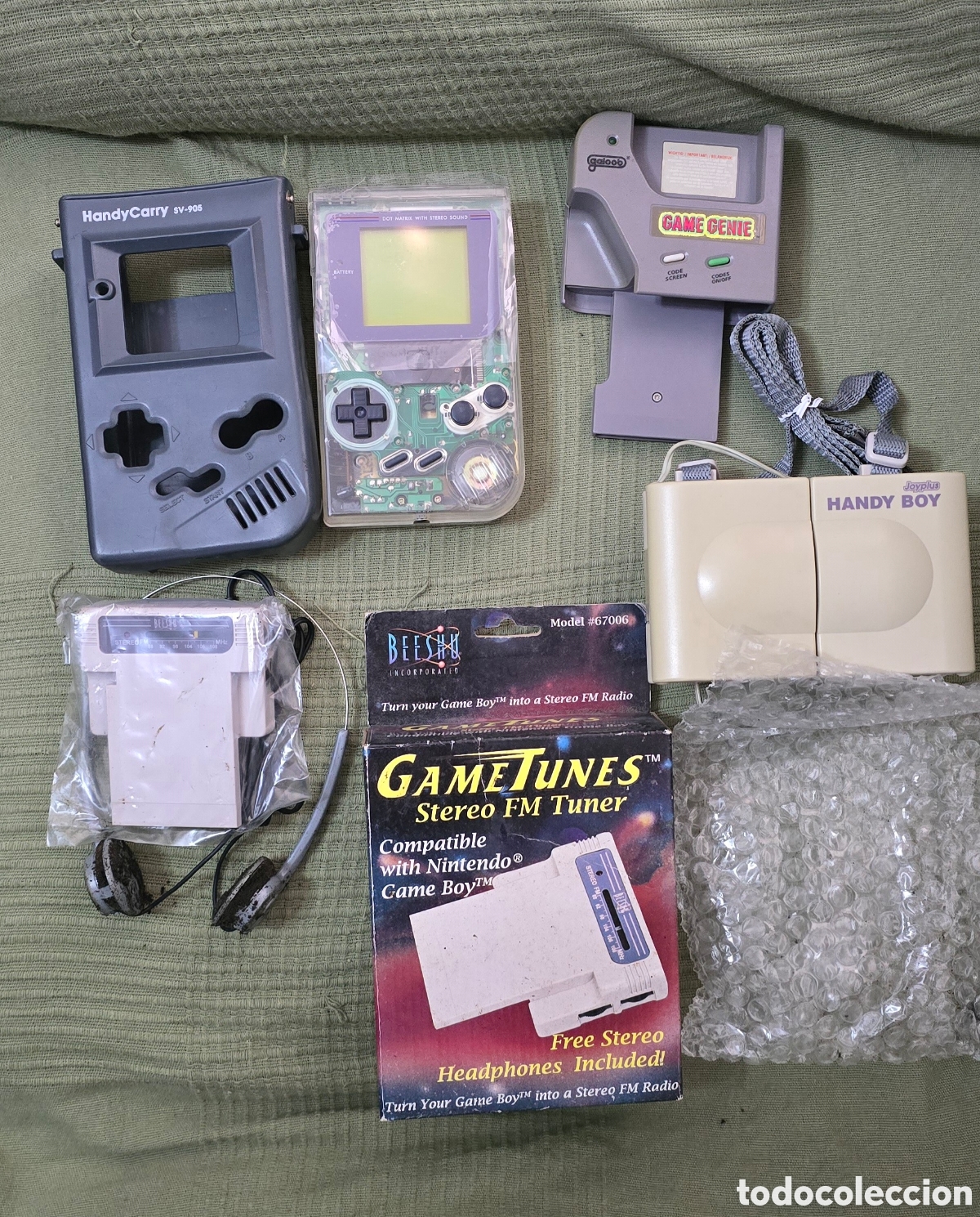 Videojuegos y consolas: Lote GameBoy DMG Transparente