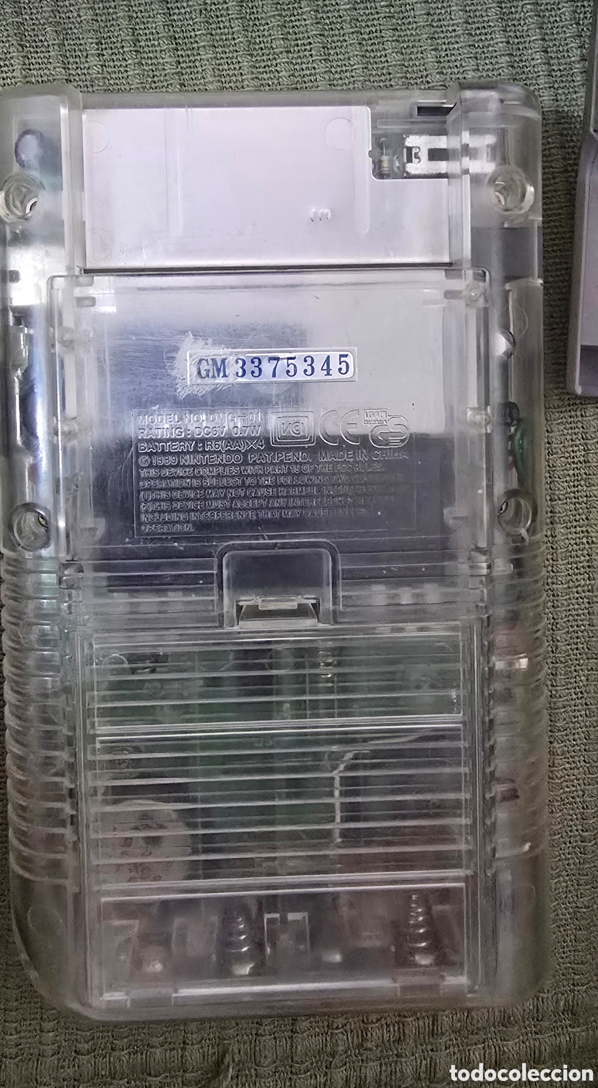 Videojuegos y consolas: GameBoy DMG Fat Transparente - Foto 2