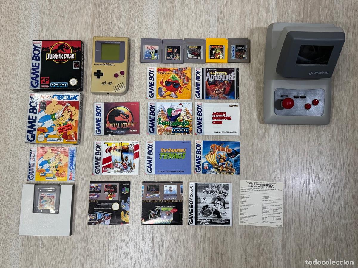 Videojuegos y consolas: LOTAZO NINTENDO GAME BOY CARTUCHOS MANUALES CONSOLA CASTLEVANIA ESP KONAMI HYPERBOY