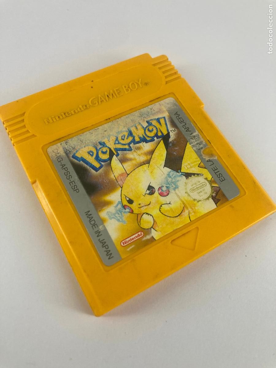 Videojuegos y consolas: JUEGO POKEMON AMARILLO CARTUCHO CONSOLA GAMEBOY - GAME BOY NINTENDO