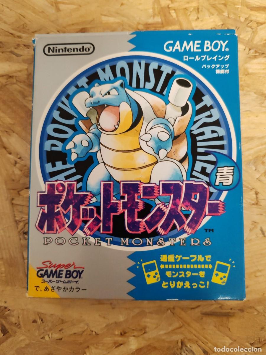 Videojuegos y consolas: Pocket Monsters Azul Pok&eacute;mon Azul Jap&oacute;n Game Boy