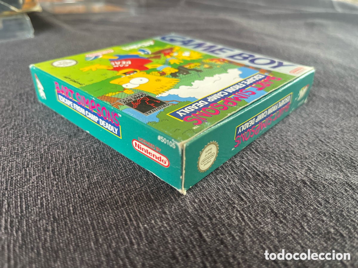 Videojuegos y consolas: Bart Simpsons Escape From Camp Deadly pal ESP gameboy - Foto 5