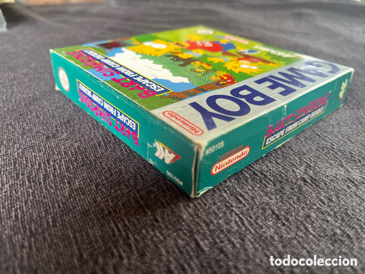 Videojuegos y consolas: Bart Simpsons Escape From Camp Deadly pal ESP gameboy - Foto 6