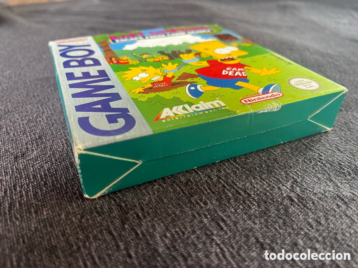 Videojuegos y consolas: Bart Simpsons Escape From Camp Deadly pal ESP gameboy - Foto 7