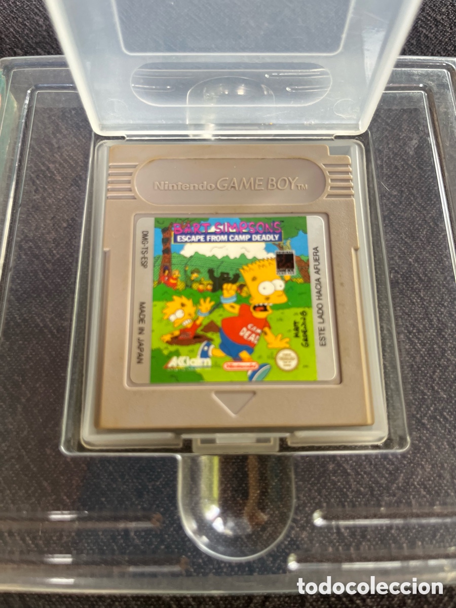 Videojuegos y consolas: Bart Simpsons Escape From Camp Deadly pal ESP gameboy - Foto 8
