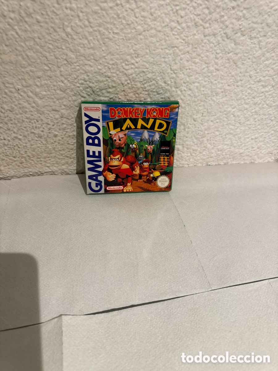 Videojuegos y consolas: Game Boy Donkey Kong Land PAL Espa&ntilde;a Completo &ndash; Caja, manual e inserto
