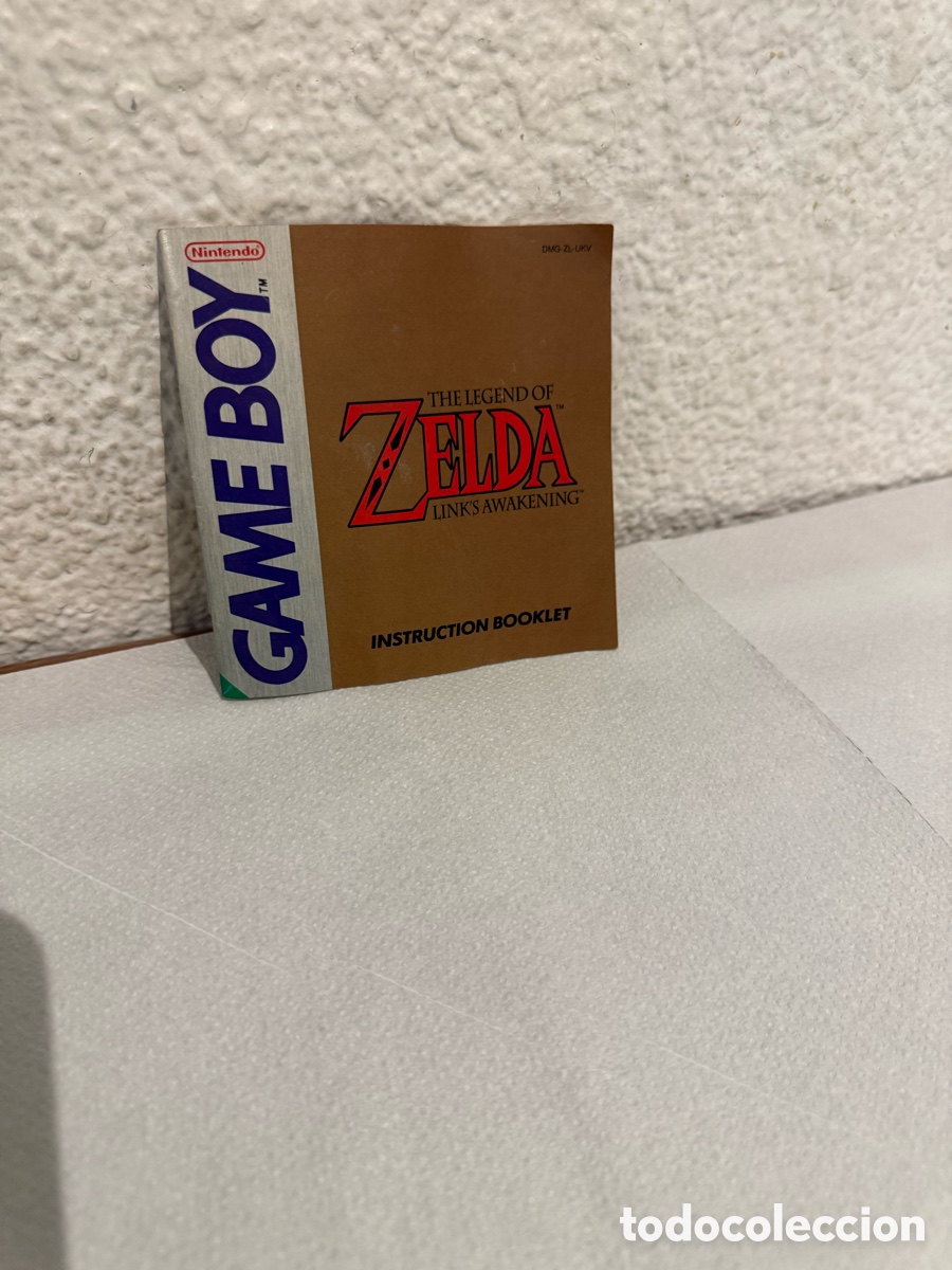 Videojuegos y consolas: Manual The Legend of Zelda: Link&rsquo;s Awakening Game Boy Original UKV