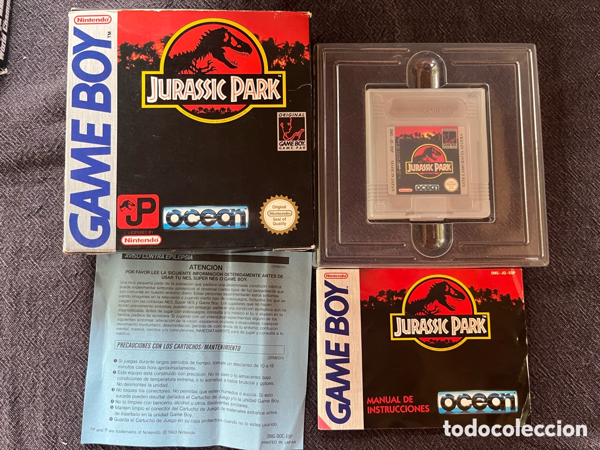 Videojuegos y consolas: Jurassic Park Pal ESP Gameboy