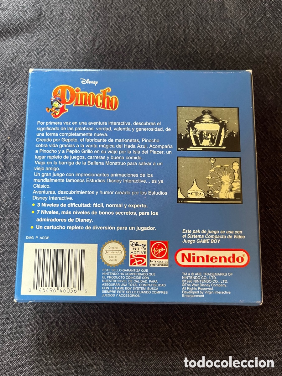 Videojuegos y consolas: Pinocho Pal ESP Gameboy - Foto 4