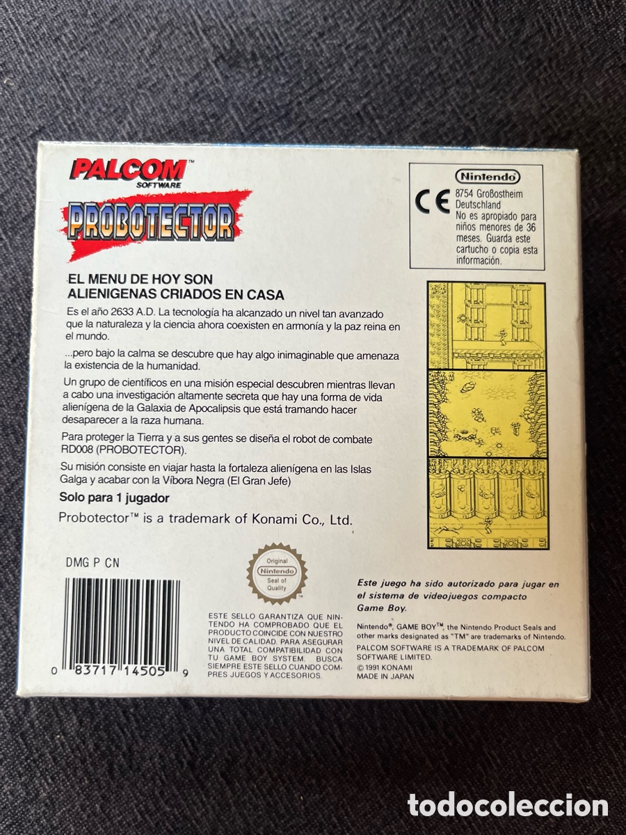 Videojuegos y consolas: Probotector pal ESP Gameboy - Foto 3