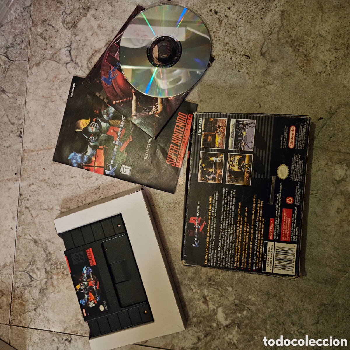 Videojuegos y consolas: Killer Instinct SNES - Foto 5