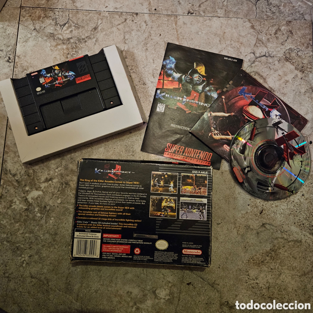 Videojuegos y consolas: Killer Instinct SNES - Foto 10