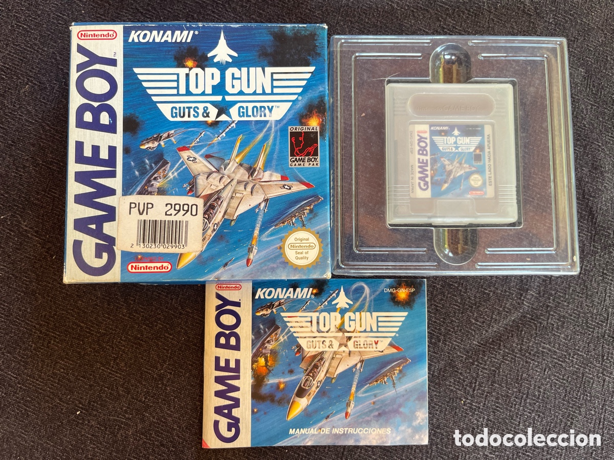 Videojuegos y consolas: Top Gun pal ESP Gameboy