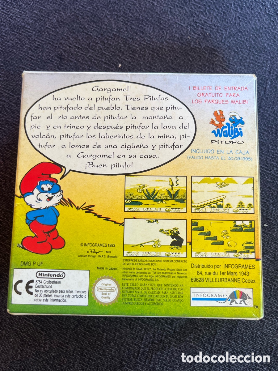 Videojuegos y consolas: Los Pitufos pal ESP Gameboy - Foto 3
