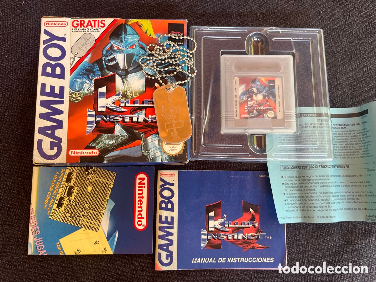 Videojuegos y consolas: Killer Instinct pal ESP Gameboy completo con chapa