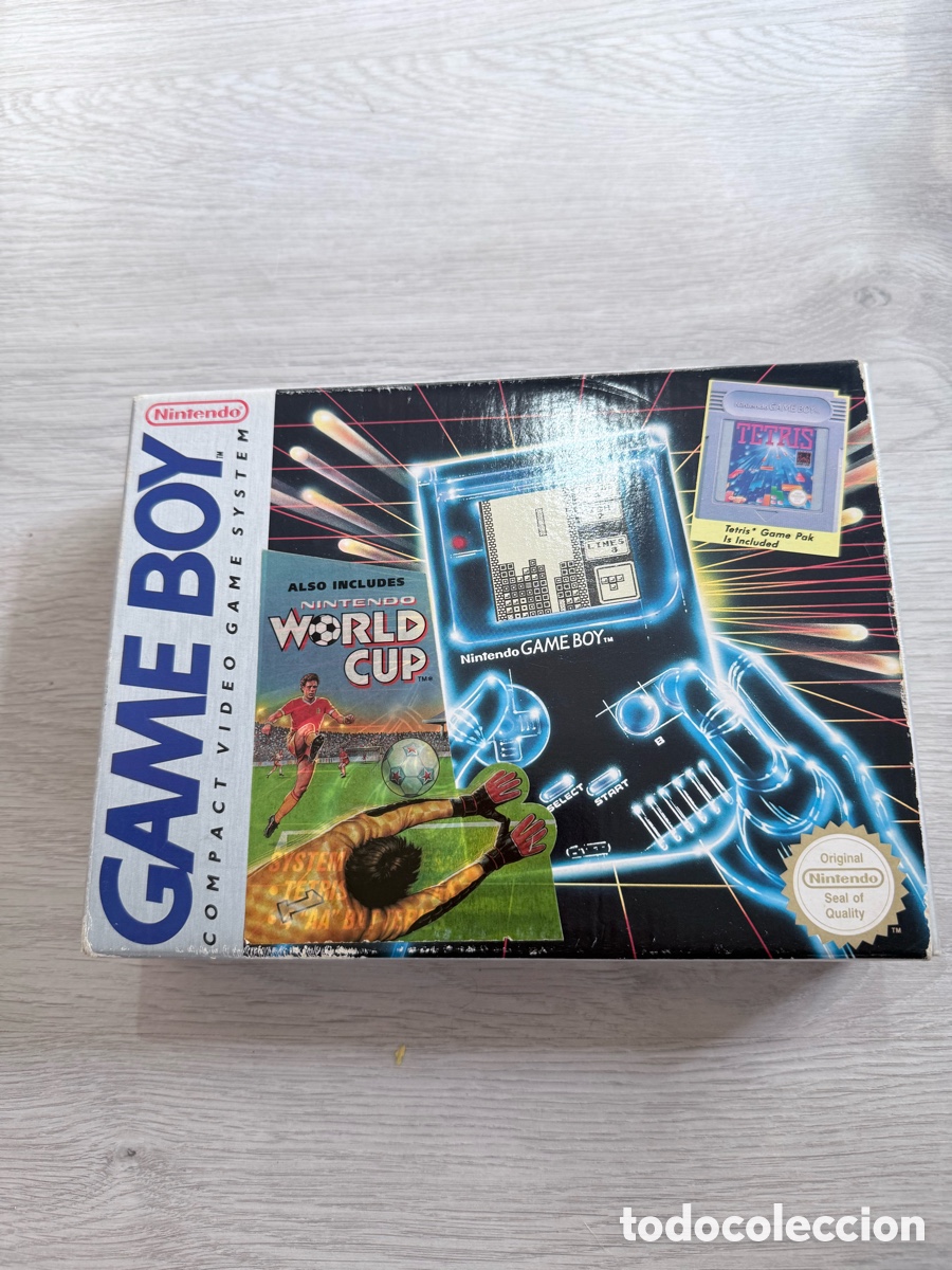 Videojuegos y consolas: Antigua Consola portatil GAME BOY en caja con juego