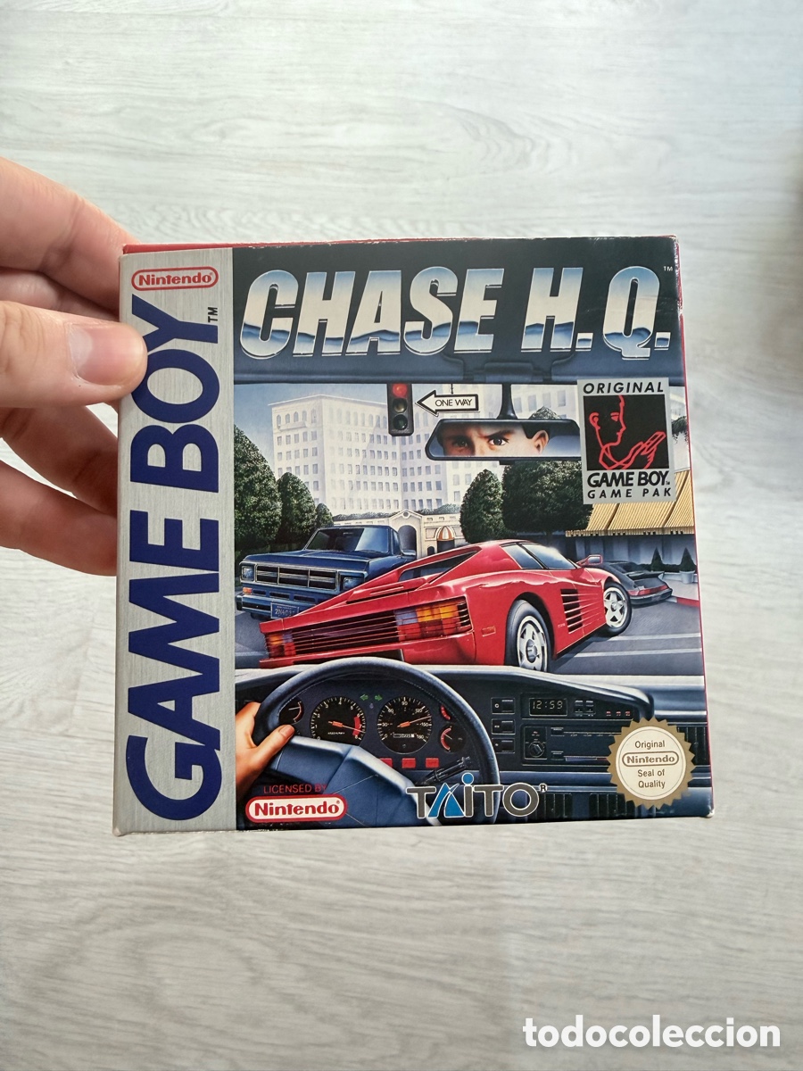 Videojuegos y consolas: Antiguo y original juego de Game Boy Chase cars