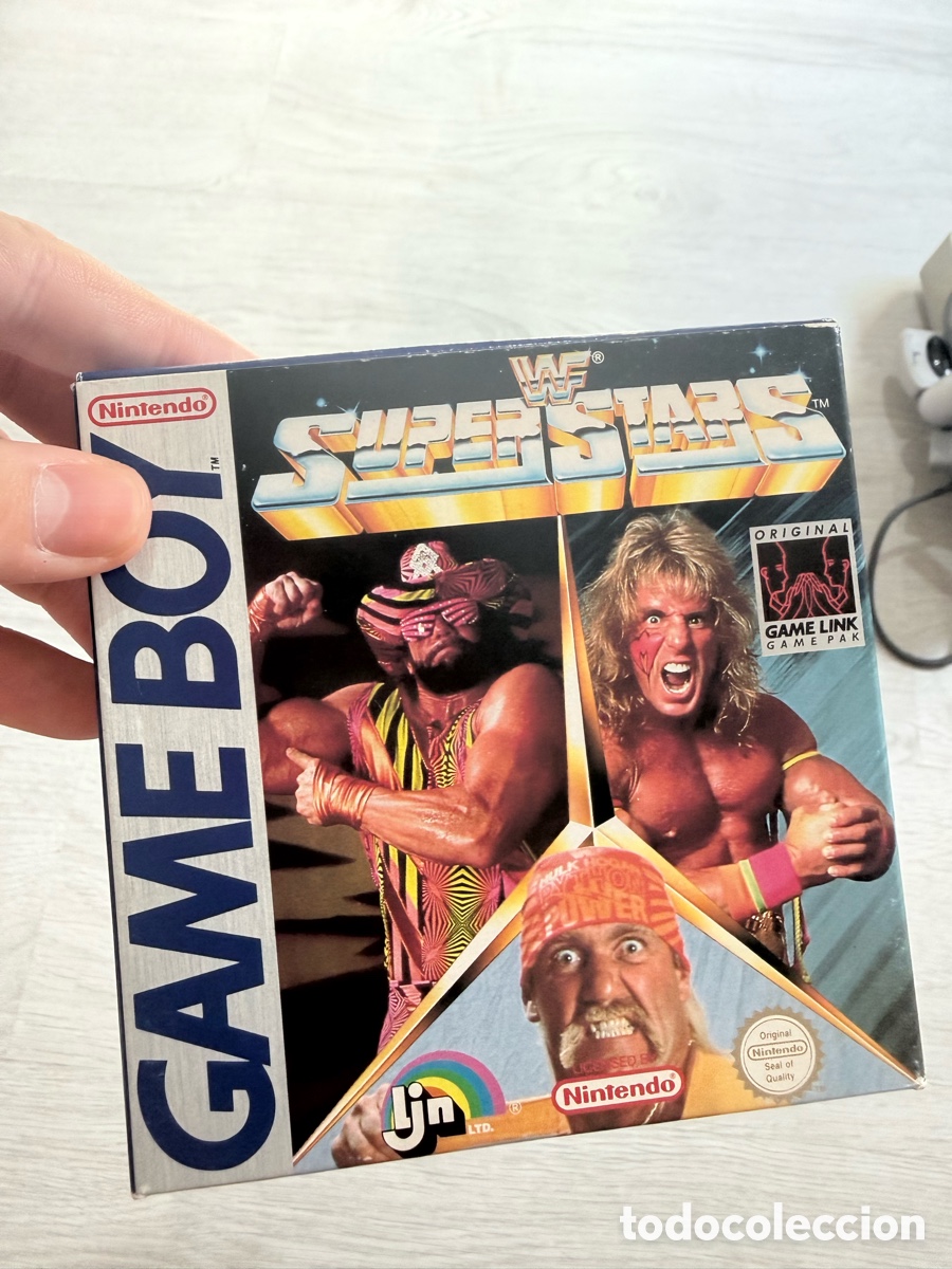 Videojuegos y consolas: Antiguo y Original Juego Game Boy lucha libre ww stars