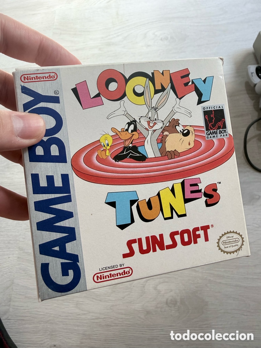 Videojuegos y consolas: Antiguo y original juego Game boy Looney Tunes