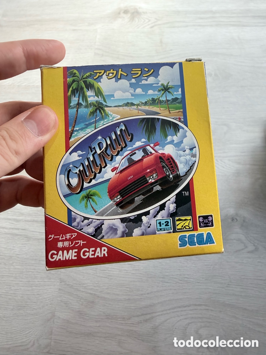 Videojuegos y consolas: Antiguo juego original Game Boy Sega Outrun