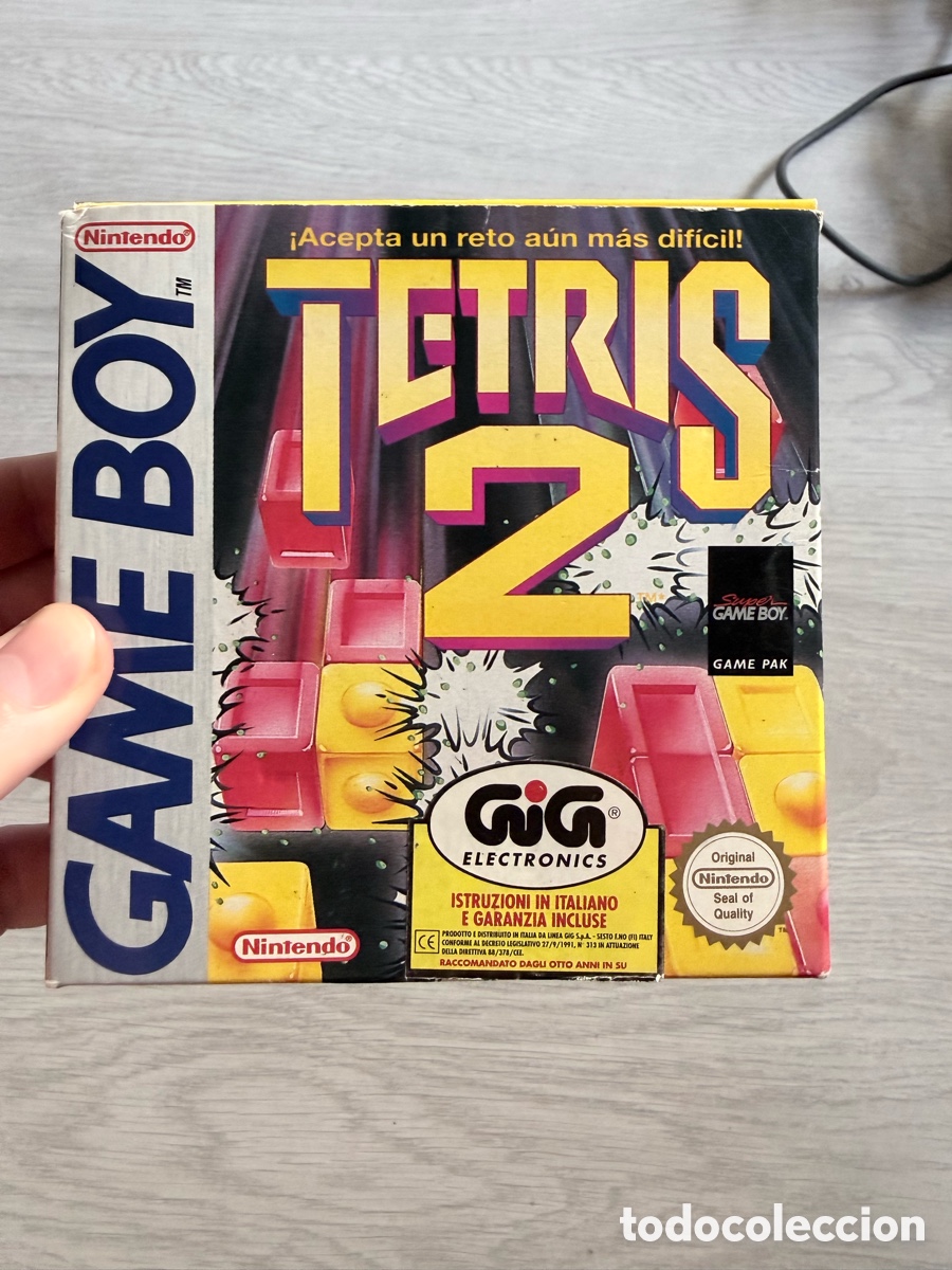 Videojuegos y consolas: Antiguo Juego Nintendo Game Boy Tetris