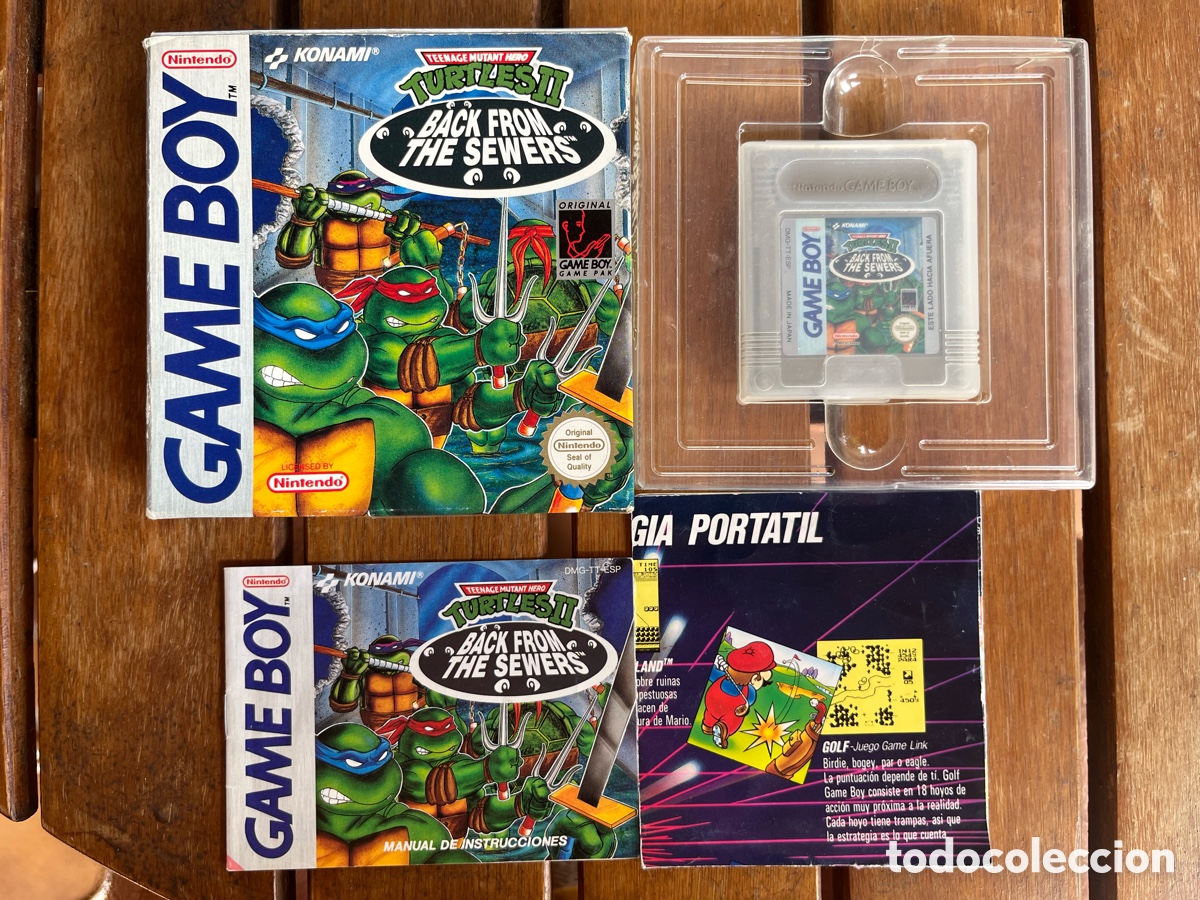 Videospiele und Konsolen: Turtles 2 Back from the Sewers pal esp gameboy