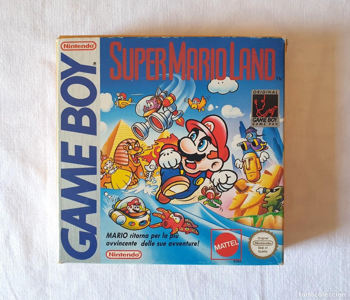Videojuegos y consolas: Super Mario Land - Nintendo Gameboy Mattel CIB juego retro completo (1990)