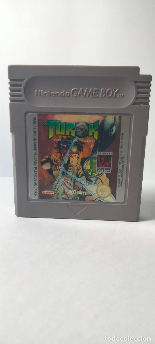 Videojuegos y consolas: Turok: Battle of the Bionosaurs Game Boy