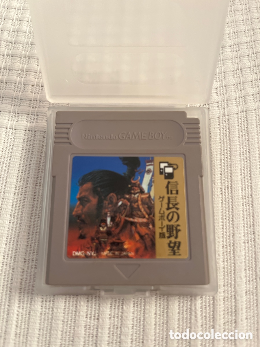 Videojuegos y consolas: La Ambici&oacute;n De Nobunaga. Versi&oacute;n Japonesa. Game Boy