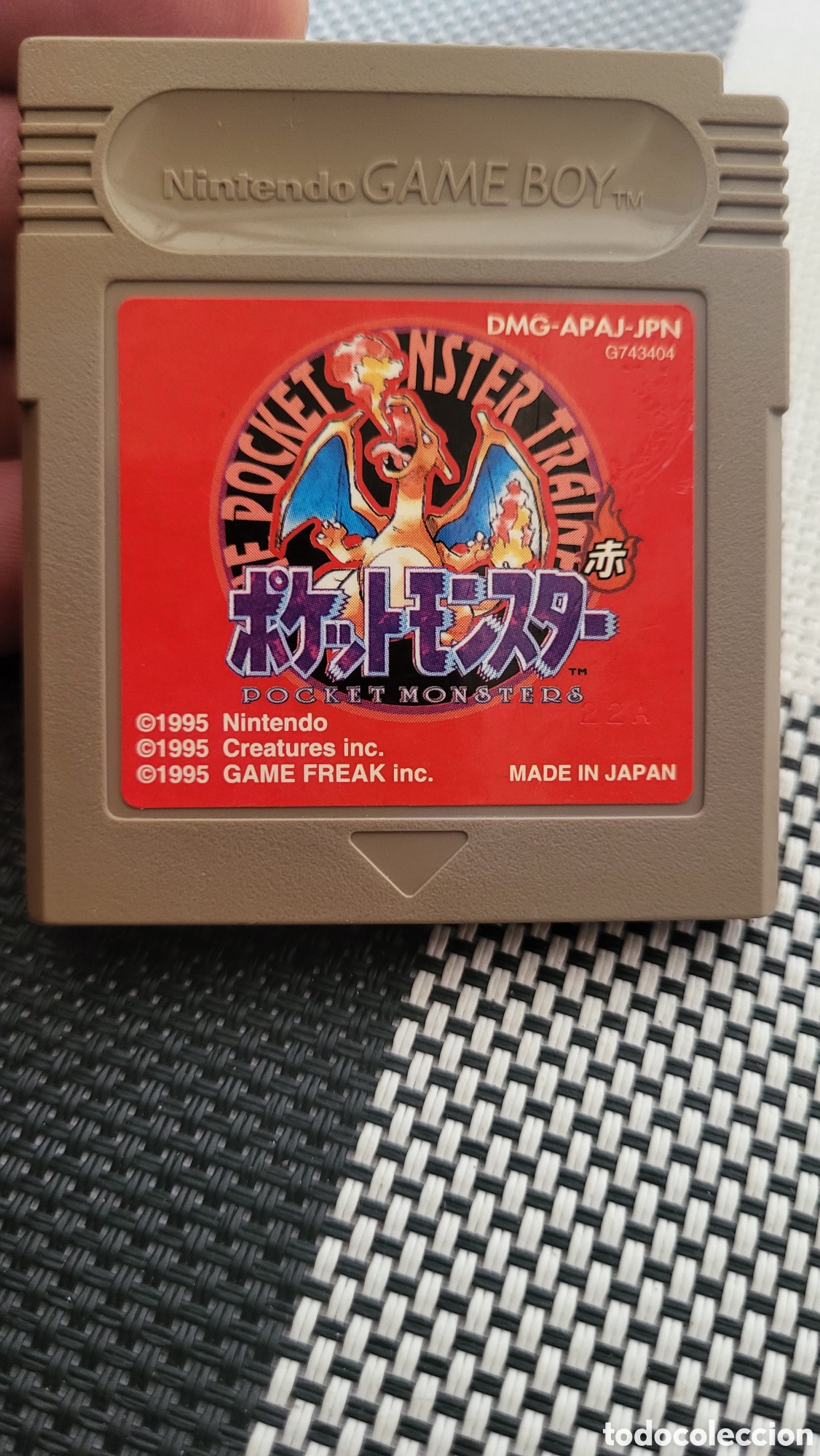 Videojuegos y consolas: Pokemon rojo Game boy