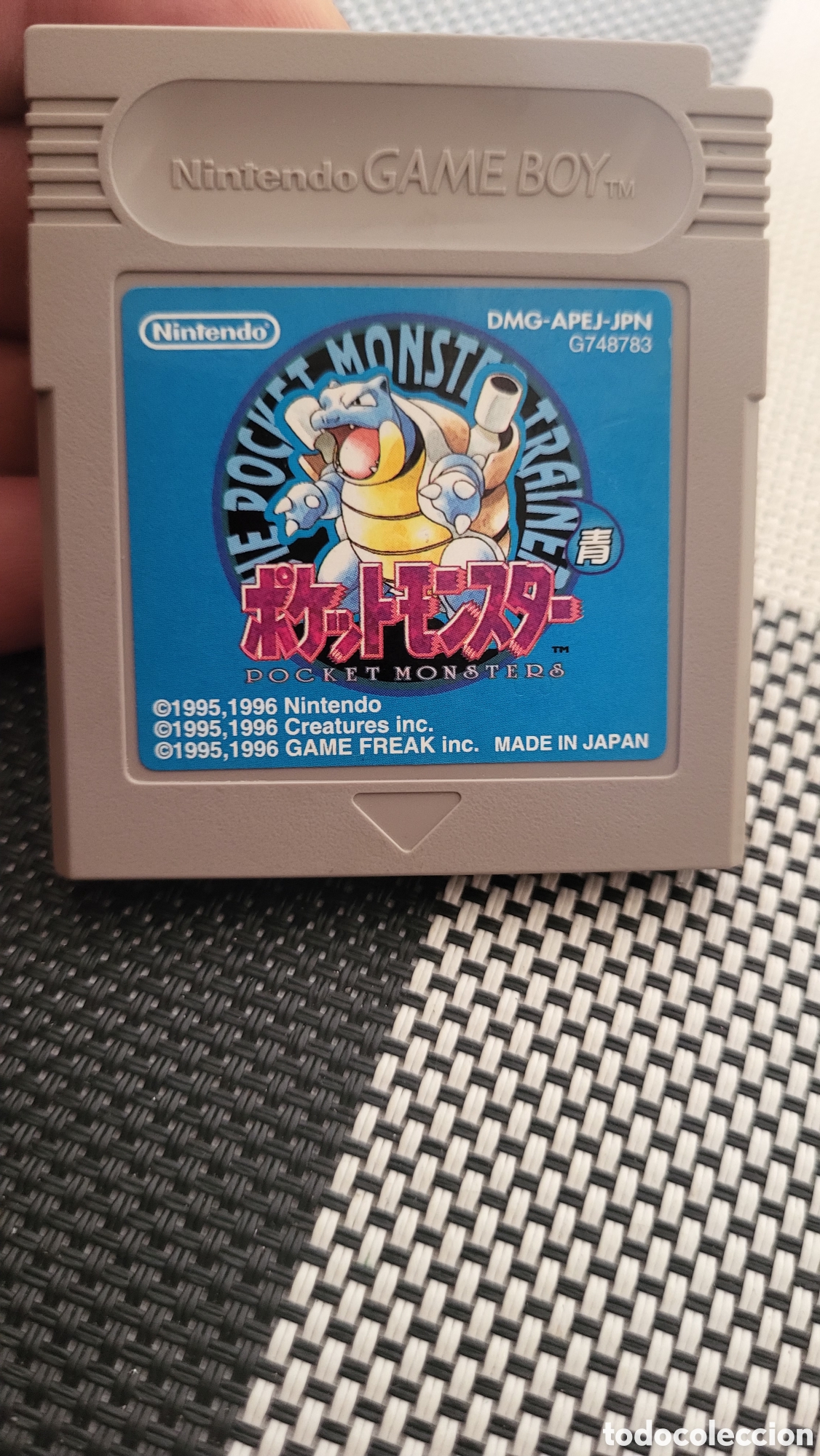 Videojuegos y consolas: Pokemon Game boy azul