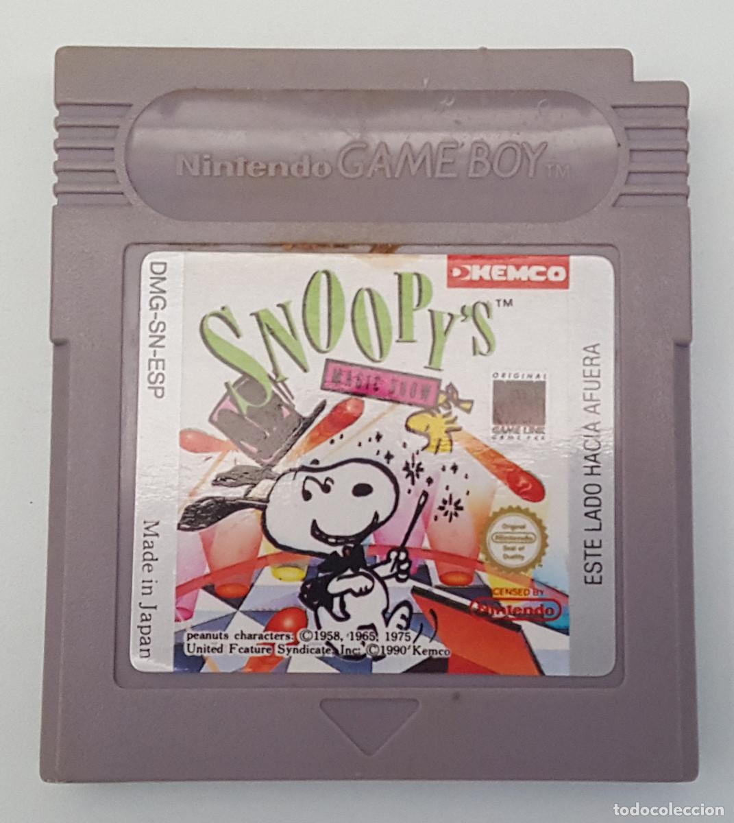 Videojuegos y consolas: CARTUCHO SNOOPY'S NINTENDO GAME BOY, LO QUE SE VE EN LAS FOTOS