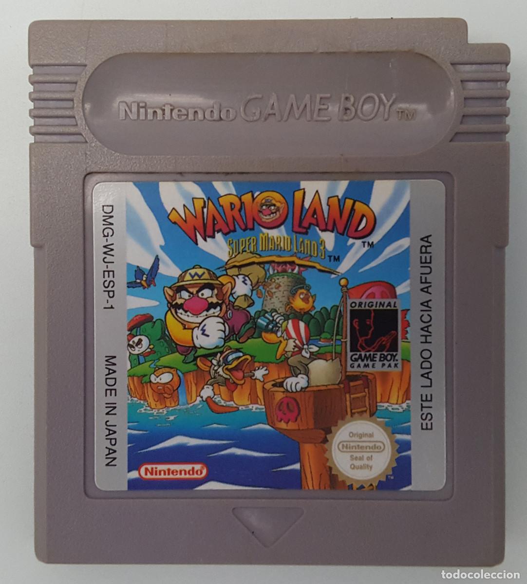 Videojuegos y consolas: CARTUCHO JUEGO WARIO LAND, SUPER MARIO LAND 3, NINTENDO GAME BOY, LO QUE SE VE EN LAS FOTOS