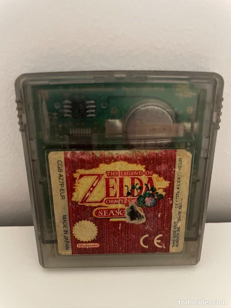Videojuegos y consolas: Zelda Oracle of Seasons Game Boy Color