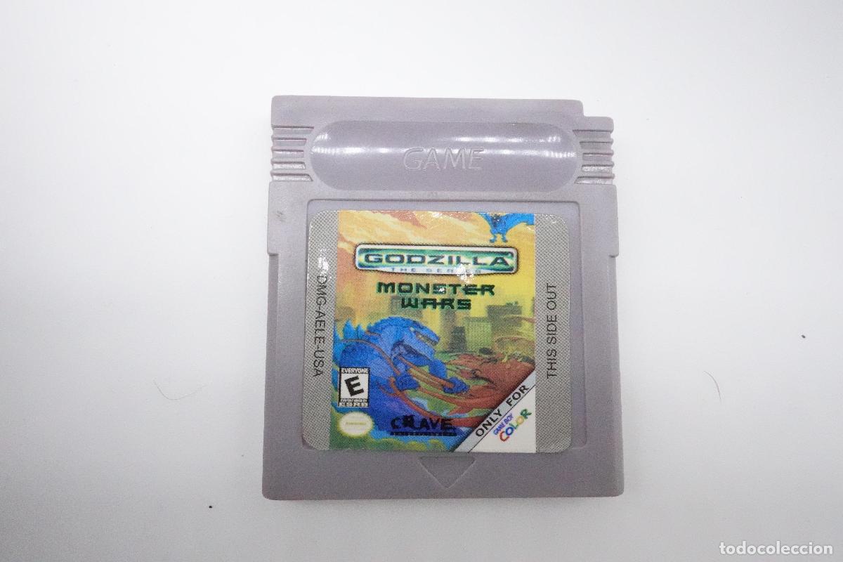GODZILLA THE SERIES MONSTER WARS NINTENDO GAME BOY COLOR GBC CARTUCHO USA