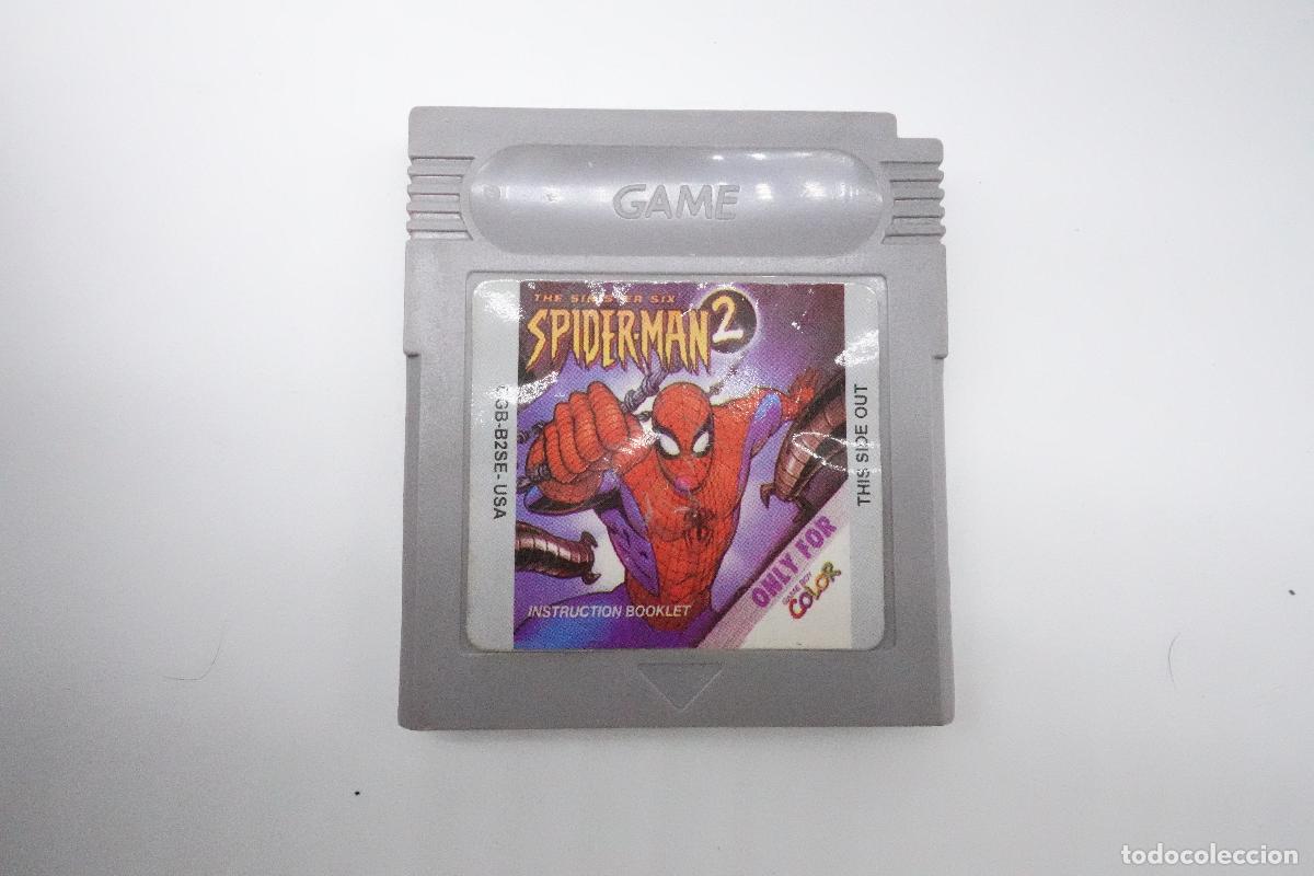 Videojuegos y consolas: SPIDER-MAN 2 THE SINISTER SIX NINTENDO GBC MARVEL CARTUCHO USA