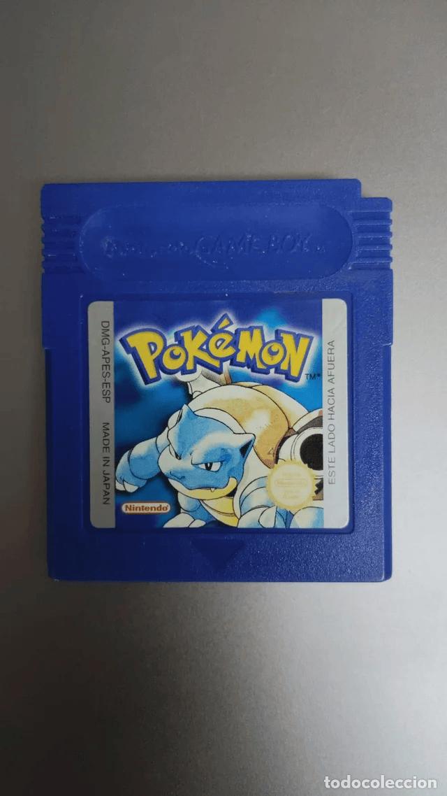 Videojuegos y consolas: Pokemon Azul &rarr; Guarda partida! &rarr; GameBoy