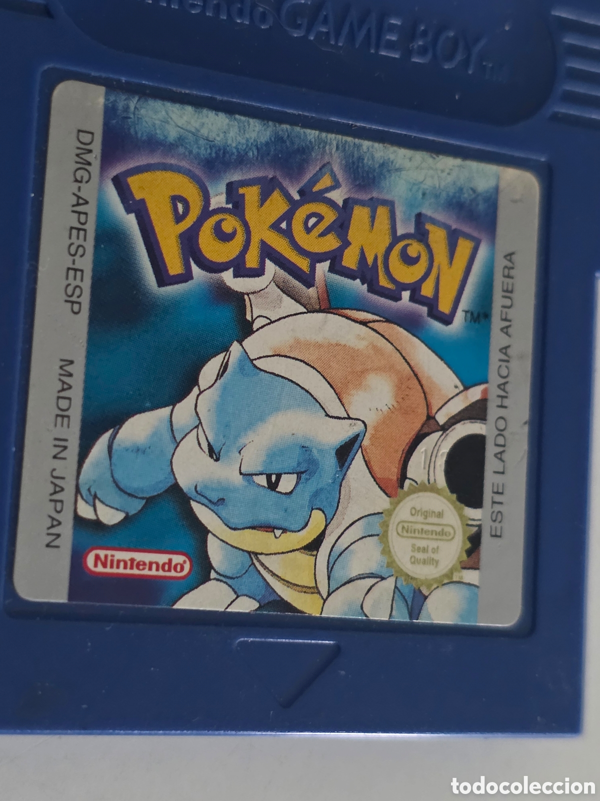 Videojuegos y consolas: Pok&eacute;mon Azul Game Boy original espa&ntilde;ol