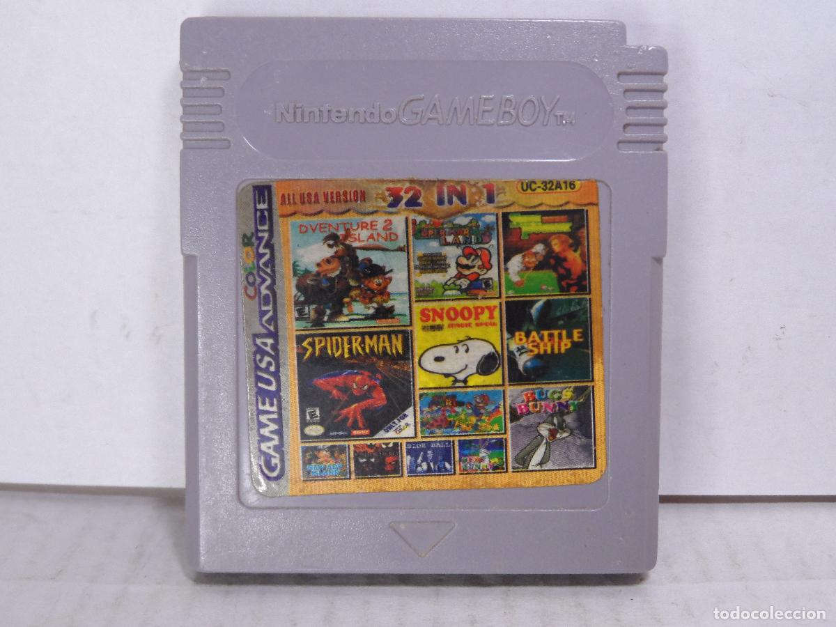 Videojuegos y consolas: NINTENDO GAME BOY 32 IN 1 USA BOOTLEG