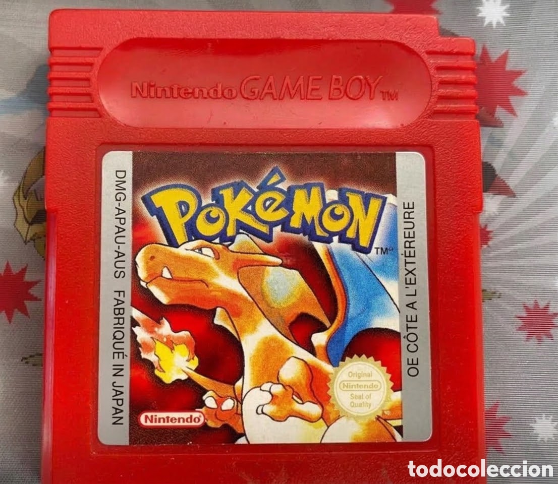 Videojuegos y consolas: ​ Pok&eacute;mon Edici&oacute;n Roja para Game Boy (En Espa&ntilde;ol)