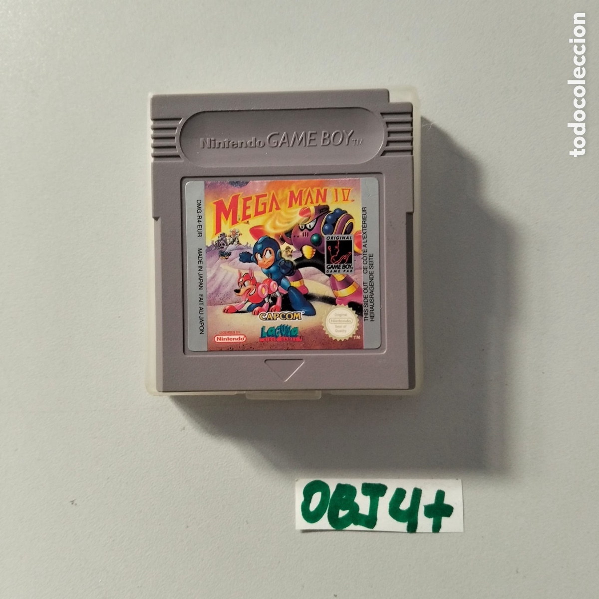 Videojuegos y consolas: MEGA MAN IV 4 Nintendo GAMEBOY Juego GBA Pocket CAPCOM 1993