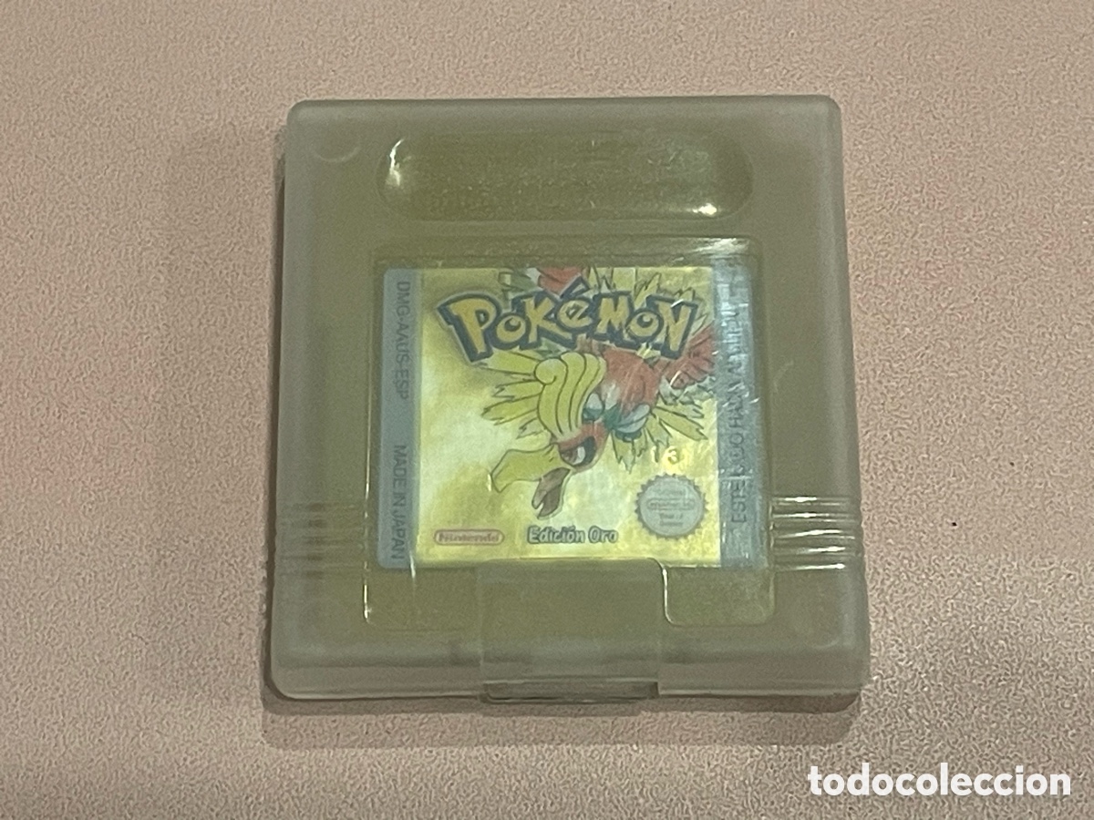 Videojuegos y consolas: Pok&eacute;mon Edici&oacute;n Oro - Game Boy - Espa&ntilde;ol - Funciona - Foto 3