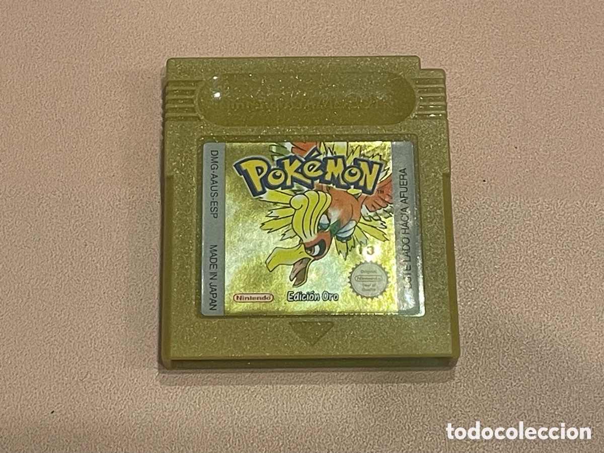 Videojuegos y consolas: Pok&eacute;mon Edici&oacute;n Oro - Game Boy - Espa&ntilde;ol - Funciona