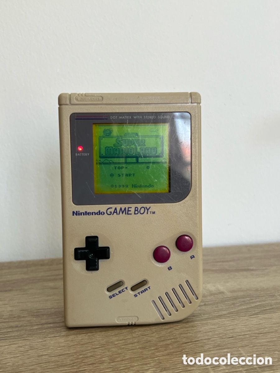 Videojuegos y consolas: Nintendo Game Boy DMG-01 & Super Mario Land