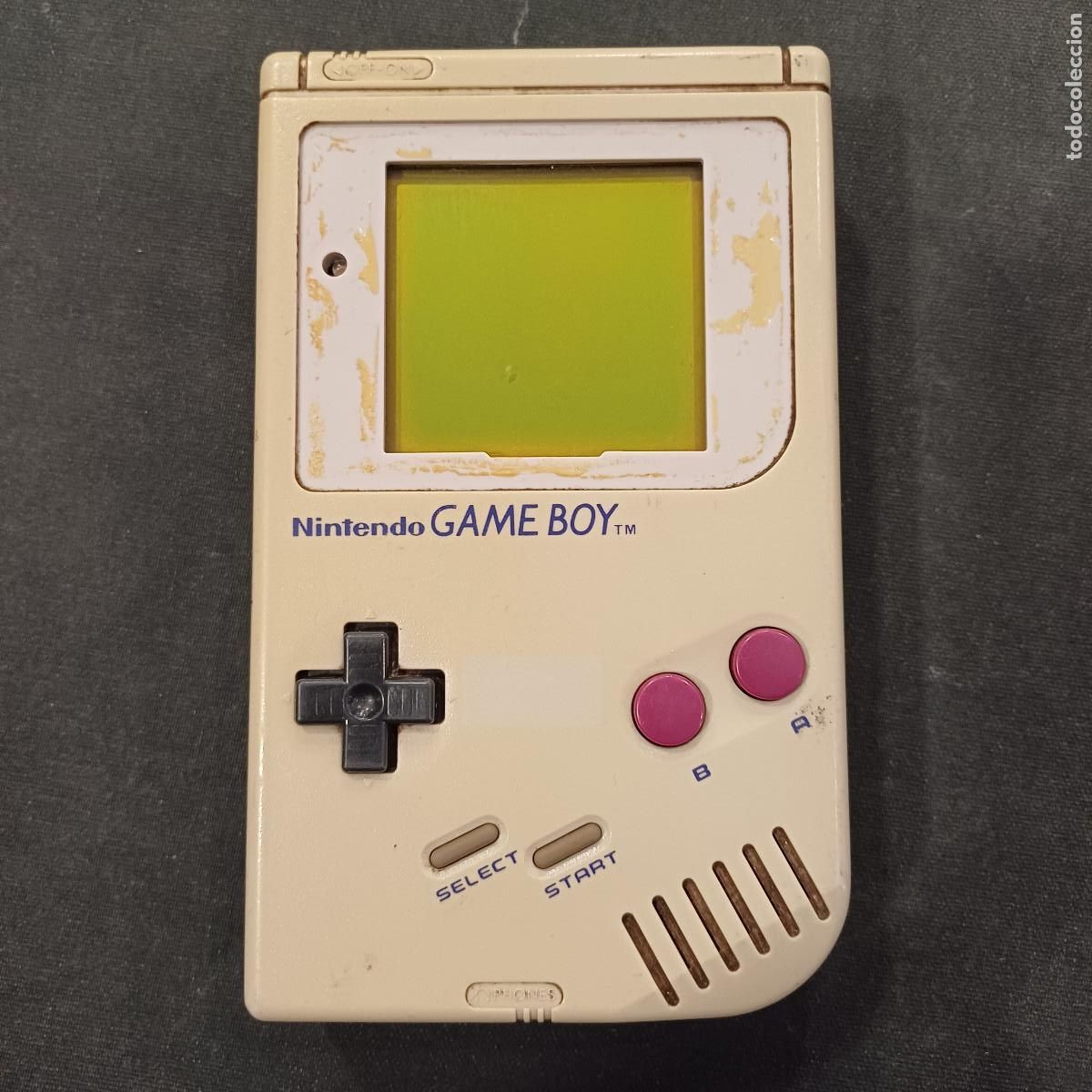 Videojuegos y consolas: NINTENDO GAME BOY CON TARAS.