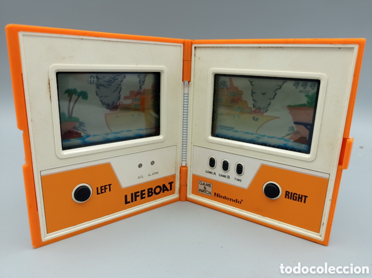Videojuegos y consolas: Lifboat, videojuego portatil de nintendo. Multipantalla. Funcionando imagen y sonido