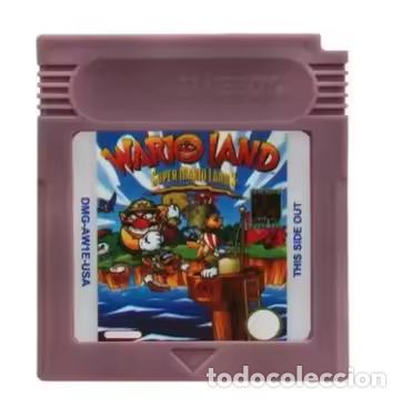 Videojuegos y consolas: Cartucho de juego alternativo Nintendo Game Boy Warioland