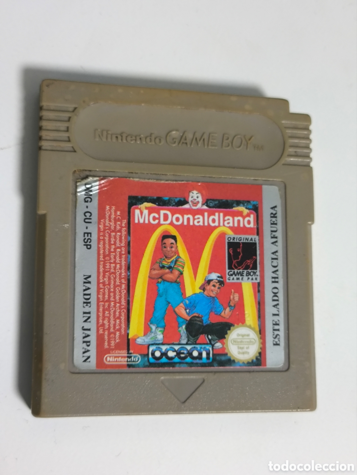 Videojuegos y consolas: juego McDonaldland Nintendo Game Boy pal espa&ntilde;a